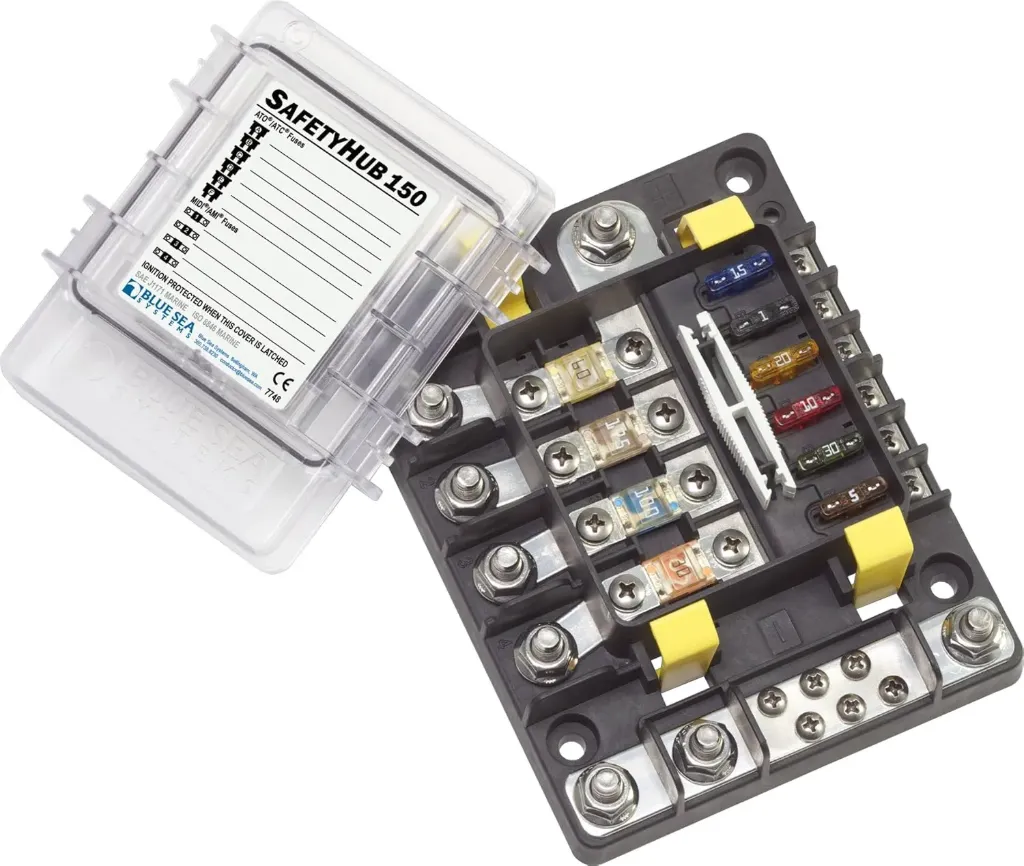 Blue Sea Systems 7748 SafetyHub 150 Fuse Block